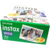 Fujifilm Instax Wide – Lot de 5 boîtes de 20 pellicules (100 photos format large) pour appareil photo instantané Fuji Instax 210