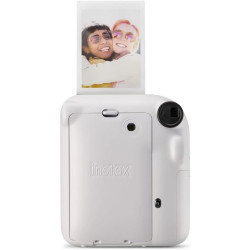Fujifilm Instax Mini 12 Appareil Photo instantané avec Pack de 40 pellicules Blanc Argile