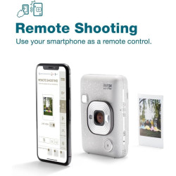 instax Fujifilm Mini LiPlay Stone Blanc