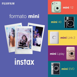 instax Fujifilm Mini LiPlay Stone Blanc