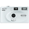 RETO PANO Appareil photo 35 mm – Objectif large 22 mm, panorama, commutation facile, modes cinématographiques, cache d'objectif,