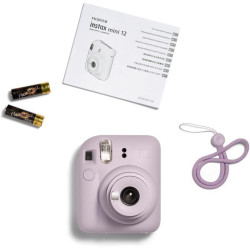 Fujifilm Instax Mini 12 Appareil Photo instantané avec Pack de 20 pellicules Lilas