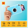 KODAK Printomatic+ Appareil Photo numérique instantané 10 MP, Impressions Couleur sur Papier Photo Zink 2 x 3 (5,1 x 7,5 cm) à D