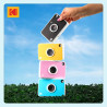 Kodak Printomatic+ Appareil Photo numérique instantané 10 MP, Zink 2x3 (5,1 x 7,5 cm), LED RVB, Coffret Cadeau: Étui, Pack de 20