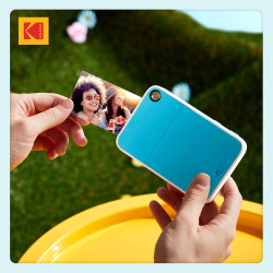 Kodak Printomatic+ Appareil Photo numérique instantané 10 MP, Zink 2x3 (5,1 x 7,5 cm), LED RVB, Coffret Cadeau: Étui, Pack de 20