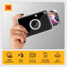 Kodak Printomatic+ Appareil Photo numérique instantané 10 MP, Zink 2x3 (5,1 x 7,5 cm), LED RVB, Coffret Cadeau: Étui, Pack de 20