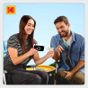 Kodak Printomatic+ Appareil Photo numérique instantané 10 MP, Zink 2x3 (5,1 x 7,5 cm), LED RVB, Coffret Cadeau: Étui, Pack de 20