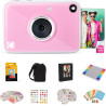 Kodak Printomatic+ Appareil Photo numérique instantané 10 MP, Zink 2x3 (5,1 x 7,5 cm), LED RVB, Coffret Cadeau: Étui, Pack de 20
