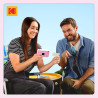Kodak Printomatic+ Appareil Photo numérique instantané 10 MP, Zink 2x3 (5,1 x 7,5 cm), LED RVB, Coffret Cadeau: Étui, Pack de 20