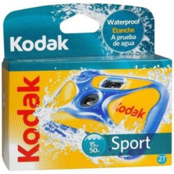 Kodak Lot de 2 caméras de sport jetables à usage unique avec film 800 vitesses 27 expositions