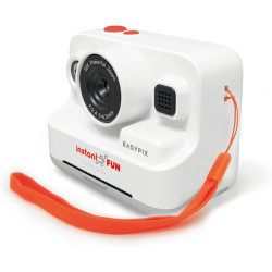 Easypix InstantFUN Appareil Photo instantané, Plaisir créatif pour Adultes et Enfants, Impression Thermique en Noir et Blanc, Pa