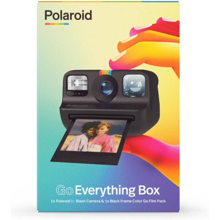 Everything Box Polaroid Go - Noir, Instantané