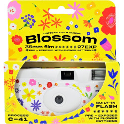Reto Color Blossom 400 Appareil Photo jetable 35 mm 27EXP, Film négatif Couleur, sans Mise au Point, Facile à Utiliser, Flash in