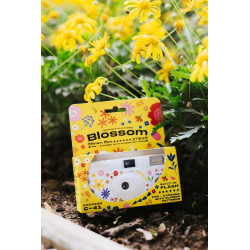 Reto Color Blossom 400 Appareil Photo jetable 35 mm 27EXP, Film négatif Couleur, sans Mise au Point, Facile à Utiliser, Flash in