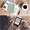 DMluna Étui Slimshell pour Kobo Clara Colour/BW/ 2E, Tolino Shine Colour/Shine 5/4, Coque de Protection Magnétique avec Fonction
