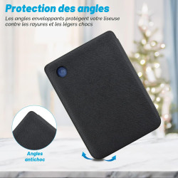 DMluna Étui Slimshell pour Kobo Clara Colour/BW/ 2E, Tolino Shine Colour/Shine 5/4, Coque de Protection Magnétique avec Fonction