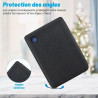 DMluna Étui Slimshell pour Kobo Clara Colour/BW/ 2E, Tolino Shine Colour/Shine 5/4, Coque de Protection Magnétique avec Fonction