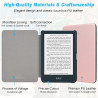 DMluna Étui Slimshell pour Kobo Clara Colour/BW/ 2E, Tolino Shine Colour/Shine 5/4, Coque de Protection Magnétique avec Fonction