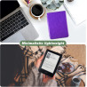 DMluna Étui Slimshell pour Kobo Clara Colour/BW/ 2E, Tolino Shine Colour/Shine 5/4, Coque de Protection Magnétique avec Fonction
