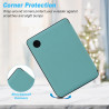 DMluna Étui Slimshell pour Kobo Clara Colour/BW/ 2E, Tolino Shine Colour/Shine 5/4, Coque de Protection Magnétique avec Fonction