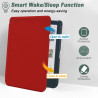 DMluna Étui Slimshell pour Kobo Clara Colour/BW/ 2E, Tolino Shine Colour/Shine 5/4, Coque de Protection Magnétique avec Fonction