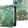 DMluna Étui Slimshell pour Kobo Clara Colour/BW/ 2E, Tolino Shine Colour/Shine 5/4, Coque de Protection Magnétique avec Fonction