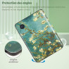 DMluna Étui Slimshell pour Kobo Clara Colour/BW/ 2E, Tolino Shine Colour/Shine 5/4, Coque de Protection Magnétique avec Fonction