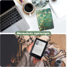 DMluna Étui Slimshell pour Kobo Clara Colour/BW/ 2E, Tolino Shine Colour/Shine 5/4, Coque de Protection Magnétique avec Fonction