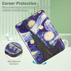 DMluna Étui Slimshell pour Kobo Clara Colour/BW/ 2E, Tolino Shine Colour/Shine 5/4, Coque de Protection Magnétique avec Fonction