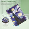 DMluna Étui Slimshell pour Kobo Clara Colour/BW/ 2E, Tolino Shine Colour/Shine 5/4, Coque de Protection Magnétique avec Fonction