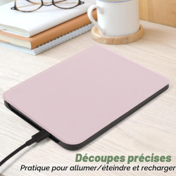 DMluna Étui Slimshell pour Kobo Clara Colour/BW/ 2E, Tolino Shine Colour/Shine 5/4, Coque de Protection Magnétique avec Fonction