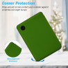 DMluna Étui Slimshell pour Kobo Clara Colour/BW/ 2E, Tolino Shine Colour/Shine 5/4, Coque de Protection Magnétique avec Fonction