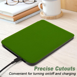 DMluna Étui Slimshell pour Kobo Clara Colour/BW/ 2E, Tolino Shine Colour/Shine 5/4, Coque de Protection Magnétique avec Fonction