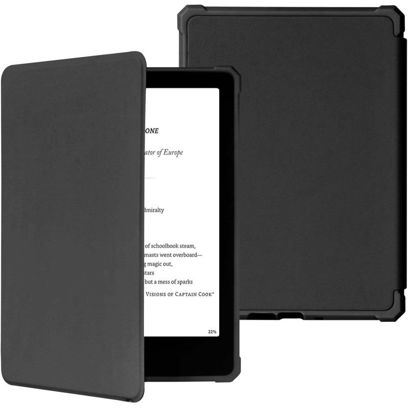 Coque pour Kindle 11ème Génération 6 Pouces - Étui de Protection Ultra Mince Compatible Modèles 2024 et 2024, Fonction Veille/Ré