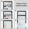 Coque pour Kindle 11ème Génération 6 Pouces - Étui de Protection Ultra Mince Compatible Modèles 2024 et 2024, Fonction Veille/Ré