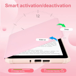Coque pour Kindle 11ème Génération 6 Pouces - Étui de Protection Ultra Mince Compatible Modèles 2024 et 2024, Fonction Veille/Ré