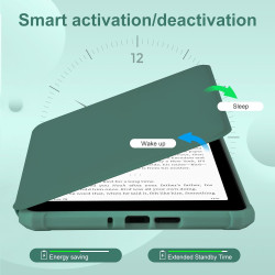 Coque pour Kindle 11ème Génération 6 Pouces - Étui de Protection Ultra Mince Compatible Modèles 2024 et 2024, Fonction Veille/Ré