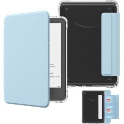 MoKo Étui Magnétique Détachable pour Le Tout Nouveau Kindle(11e Génération 2024/2022) 6 Pouces, Coque Légère et Résistante aux R