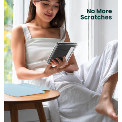 MoKo Étui Magnétique Détachable pour Le Tout Nouveau Kindle(11e Génération 2024/2022) 6 Pouces, Coque Légère et Résistante aux R