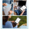 MoKo Étui Magnétique Détachable pour Le Tout Nouveau Kindle(11e Génération 2024/2022) 6 Pouces, Coque Légère et Résistante aux R