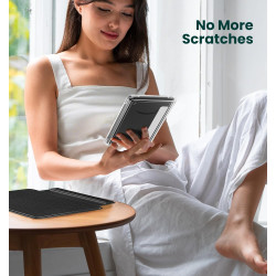 MoKo Étui Magnétique Détachable pour Le Tout Nouveau Kindle (11e Génération 2024/2022) 6 Pouces, Coque Légère et Résistante aux 