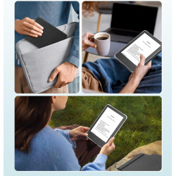MoKo Étui Magnétique Détachable pour Le Tout Nouveau Kindle (11e Génération 2024/2022) 6 Pouces, Coque Légère et Résistante aux 