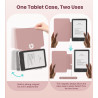 MoKo Étui Magnétique Détachable pour Le Tout Nouveau Kindle(11e Génération 2024/2022) 6 Pouces, Coque Légère et Résistante aux R
