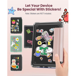 MoKo Étui Magnétique Détachable pour Le Tout Nouveau Kindle(11e Génération 2024/2022) 6 Pouces, Coque Légère et Résistante aux R