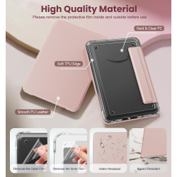 MoKo Étui Magnétique Détachable pour Le Tout Nouveau Kindle(11e Génération 2024/2022) 6 Pouces, Coque Légère et Résistante aux R