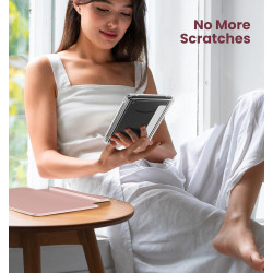 MoKo Étui Magnétique Détachable pour Le Tout Nouveau Kindle(11e Génération 2024/2022) 6 Pouces, Coque Légère et Résistante aux R