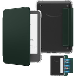 MoKo Étui Magnétique Détachable pour Le Tout Nouveau Kindle(11e Génération 2024/2022) 6 Pouces, Coque Légère et Résistante aux R