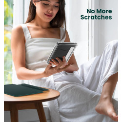 MoKo Étui Magnétique Détachable pour Le Tout Nouveau Kindle(11e Génération 2024/2022) 6 Pouces, Coque Légère et Résistante aux R