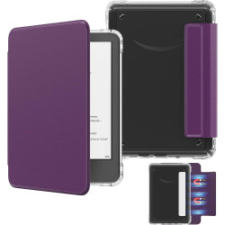 MoKo Étui Magnétique Détachable pour Le Tout Nouveau Kindle(11e Génération 2024/2022) 6 Pouces, Coque Légère et Résistante aux R