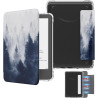 MoKo Étui Magnétique Détachable pour Le Tout Nouveau Kindle(11e Génération 2024/2022) 6 Pouces, Coque Légère et Résistante aux R